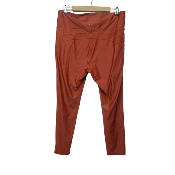 Calia Stay The Path Orange Cropped Leggings Size XXL - Picture 2 of 7
